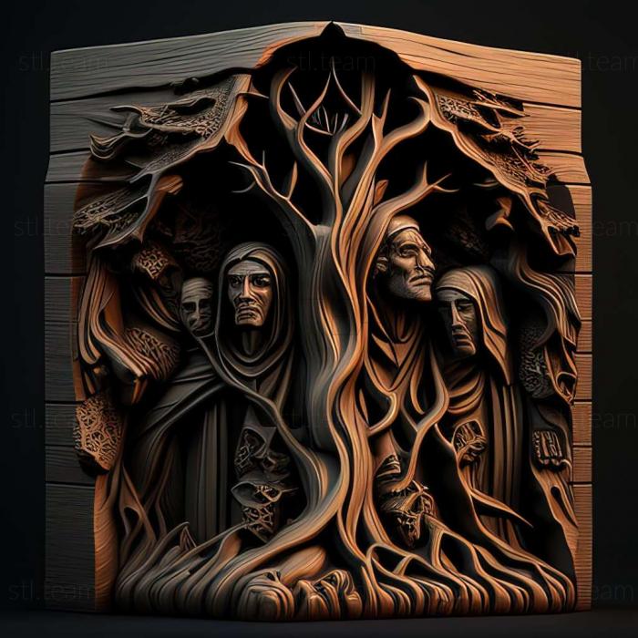 3D model Disciples 2 Rise of the Elves game (STL)